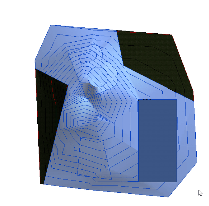 Dividir y Fusionar superficie topográfica de Revit