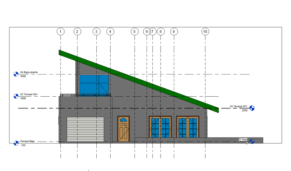 Vistas de ALZADO en Revit